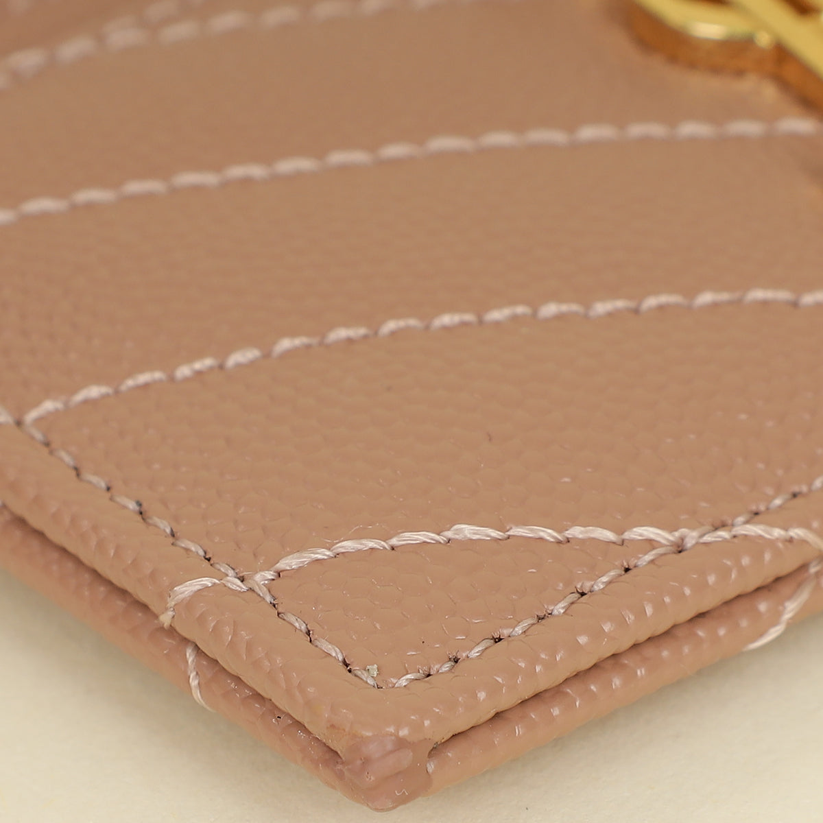 YSL Dust Rose Cassandre Matelasse Card Case