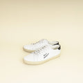 YSL Bicolor Court Classic sl/06 Embroidered Sneaker 44