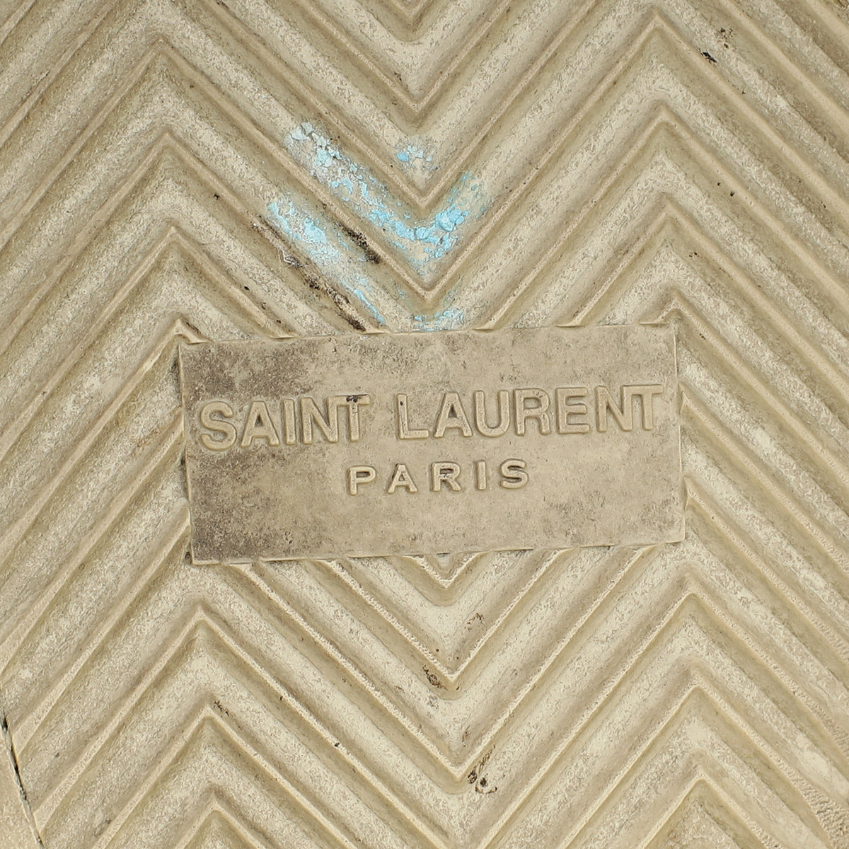 YSL Bicolor Court Classic sl/06 Embroidered Sneaker 44