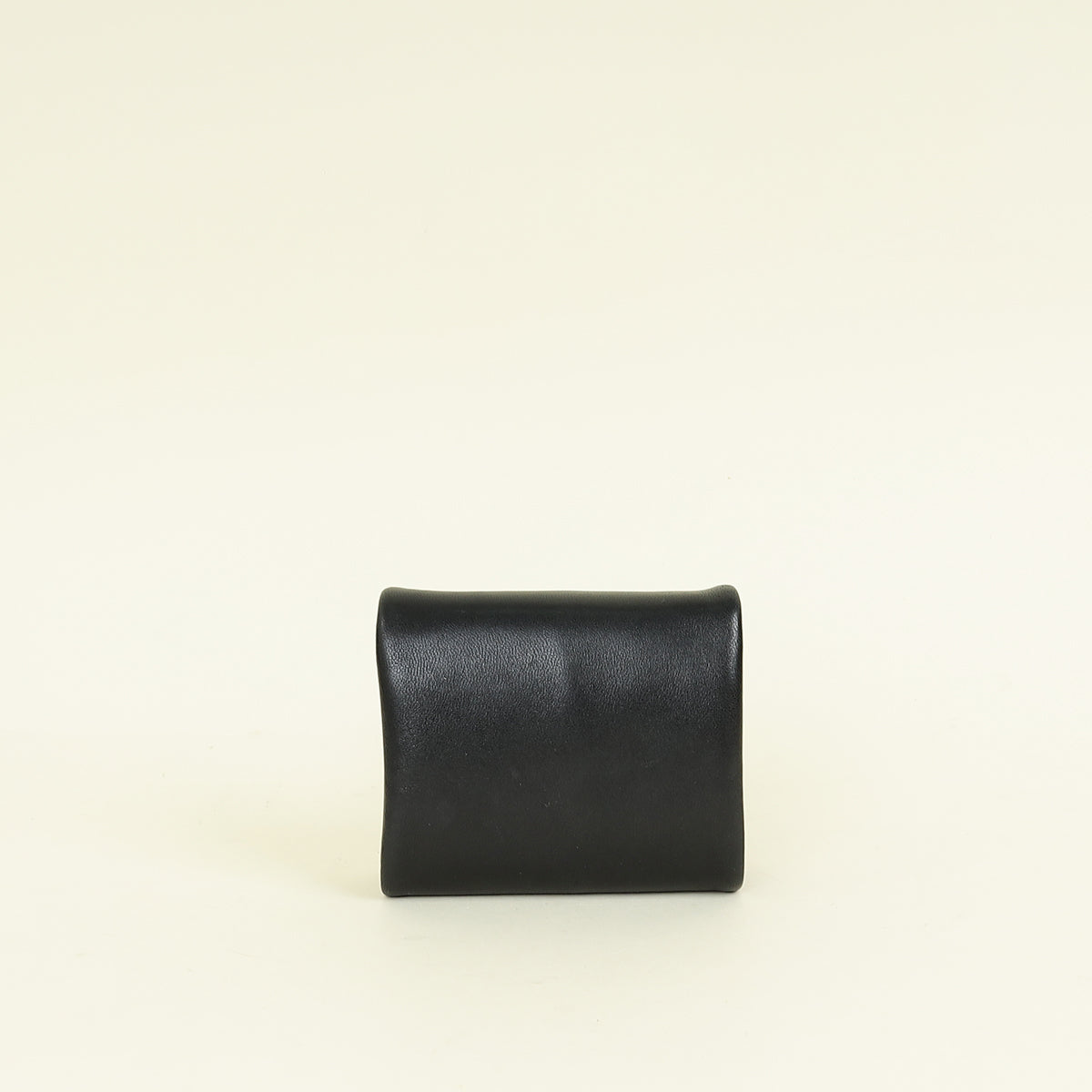 YSL Black Calypso Compact Wallet