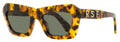 Retrosuperfuture Modern Cat Eye Sunglasses Zenya NZH Spotted Havana 53mm Spotted Havana