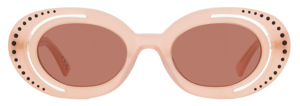 Marni Zion Canyon Oval Sunglasses VDH Mellow 51mm