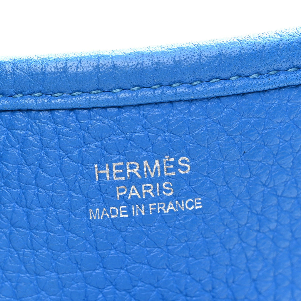 Taurillon Clemence Evelyne III PM Bleu Hydra