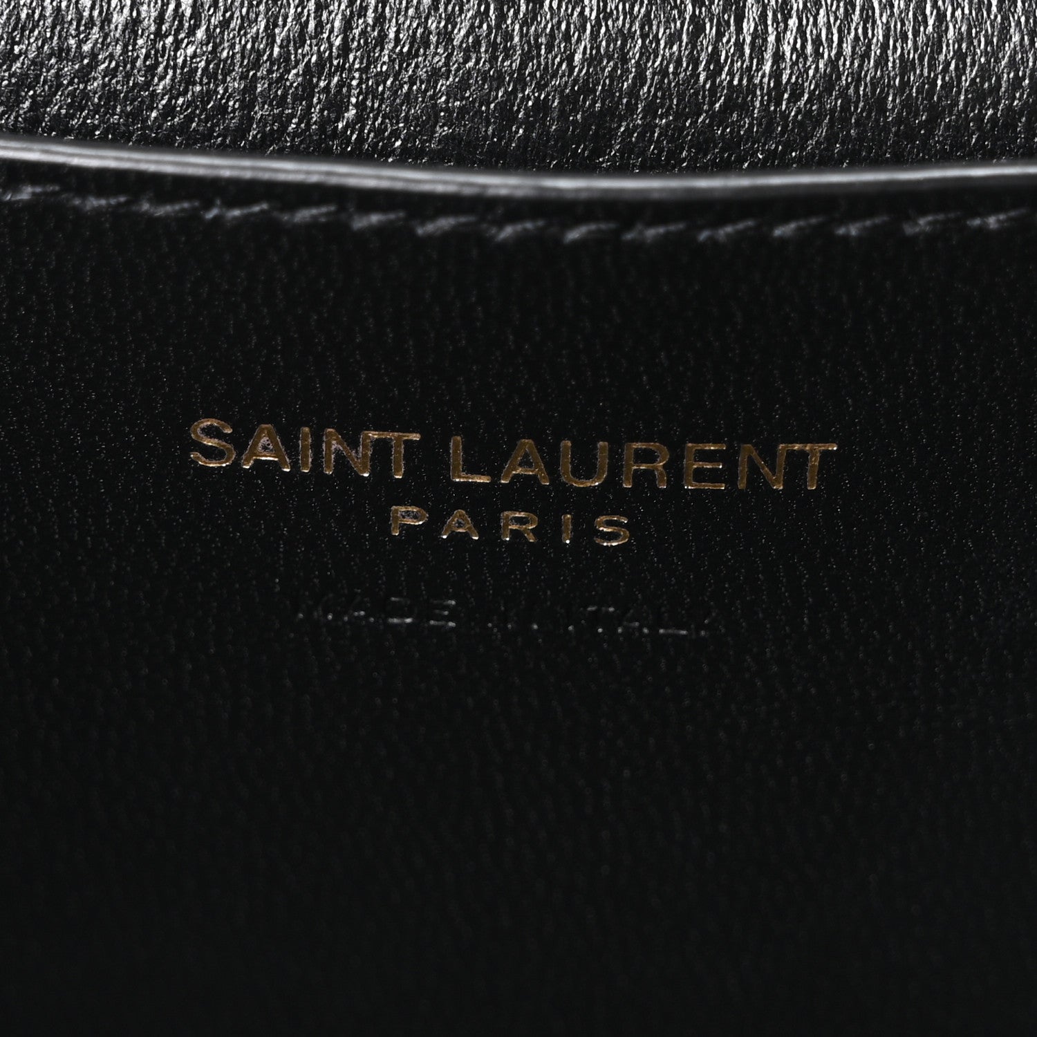 Lambskin Quilted Mini Gaby Vanity Case Black