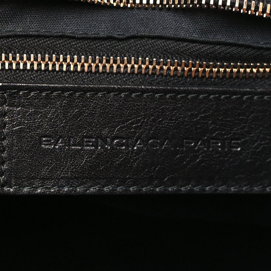 Agneau Giant 12 Rose Gold Hardware City Black