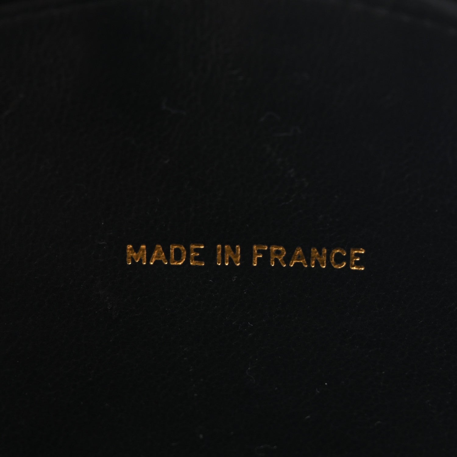 Patent CC Round Vanity Case Black