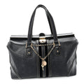 Guccissima Large Treasure Boston Navy