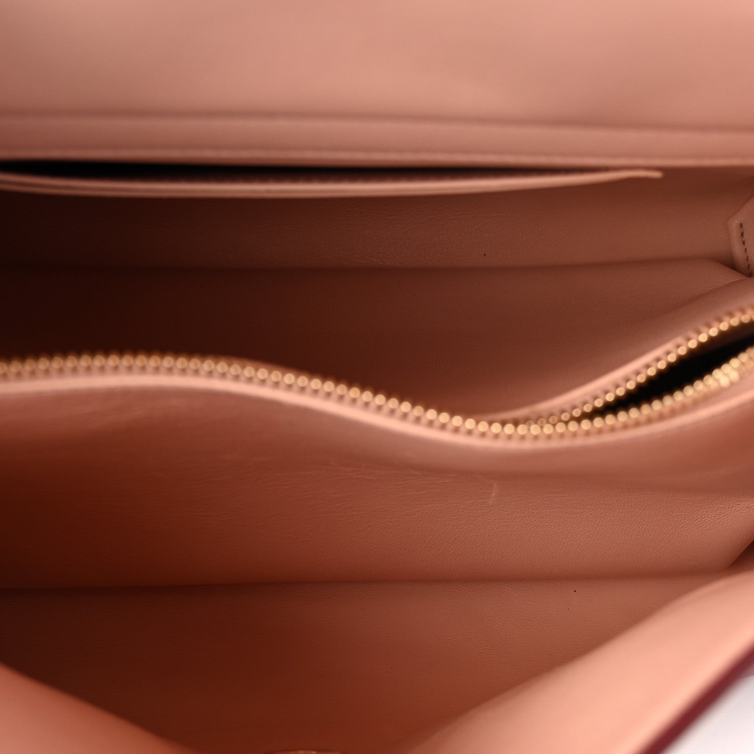 Calfskin Medium Hug Soft Bicolor Shoulder Bag  College Red Pink
