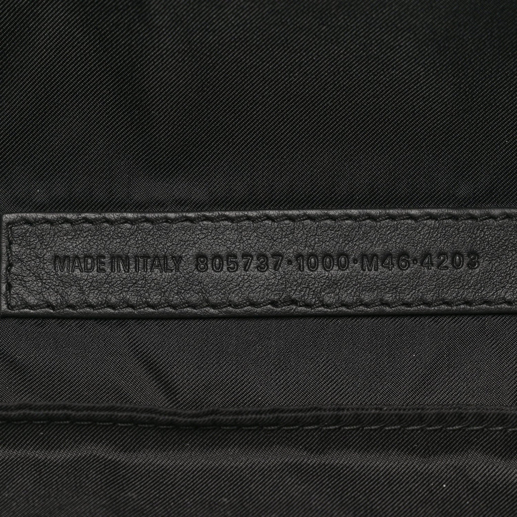 Agneau Large Grungy Messenger Black