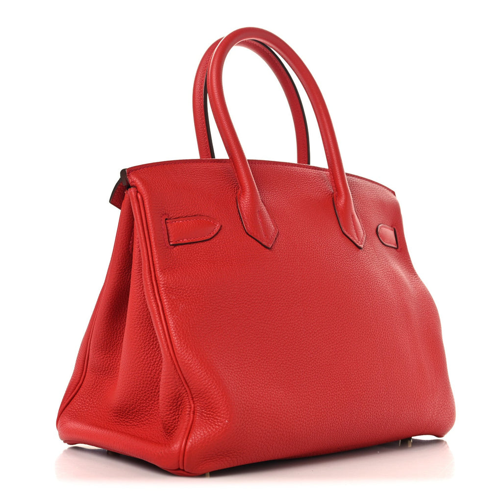Togo Birkin 30 Rouge Tomate