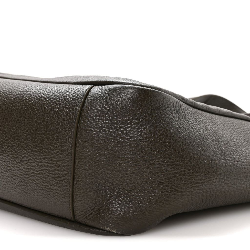Grained Deerskin Bea Tote Musk