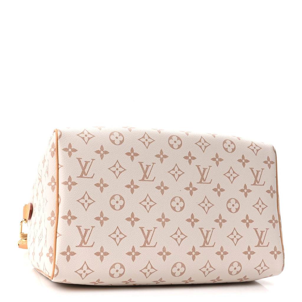 Monogram Dune Lucky Speedy Soft 30 Pink