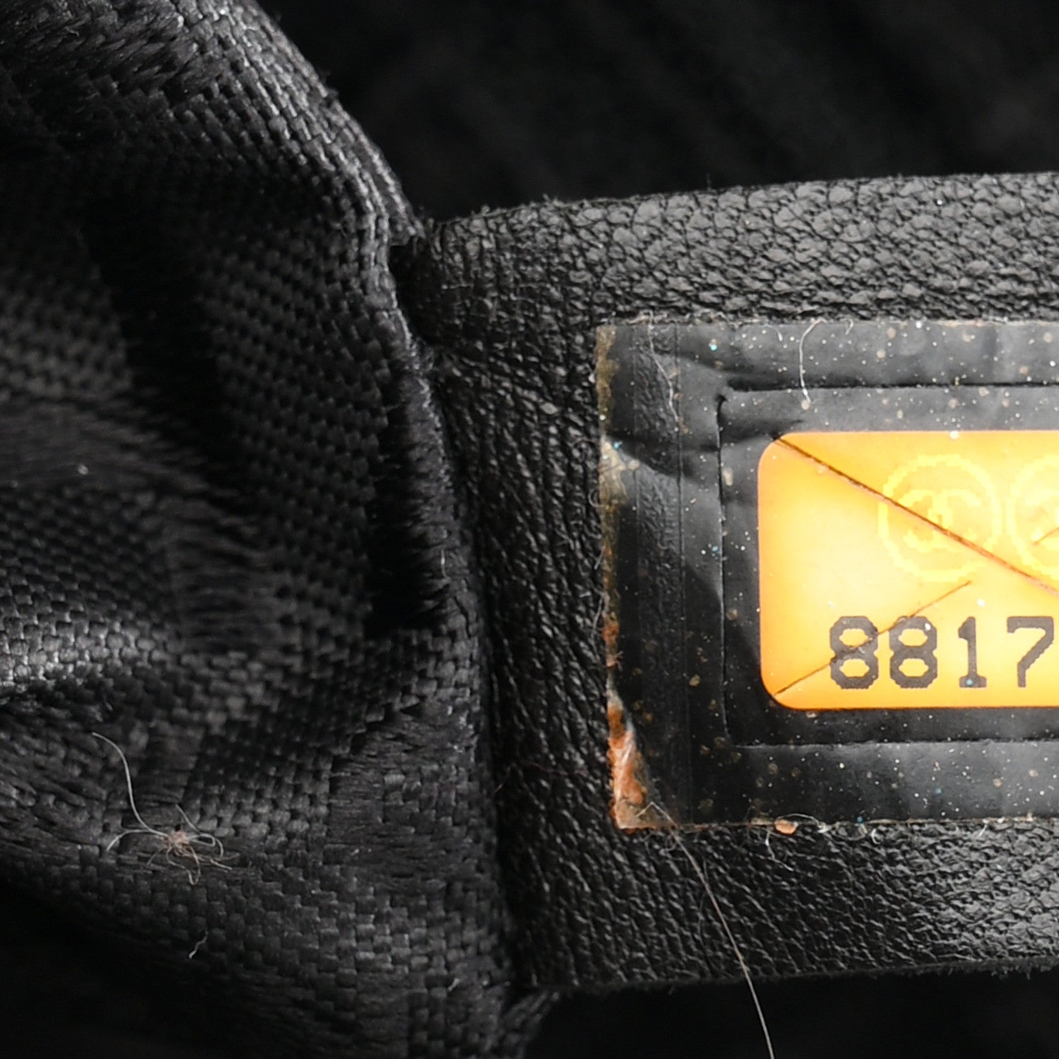 Lambskin Precious Symbols Pochette Black