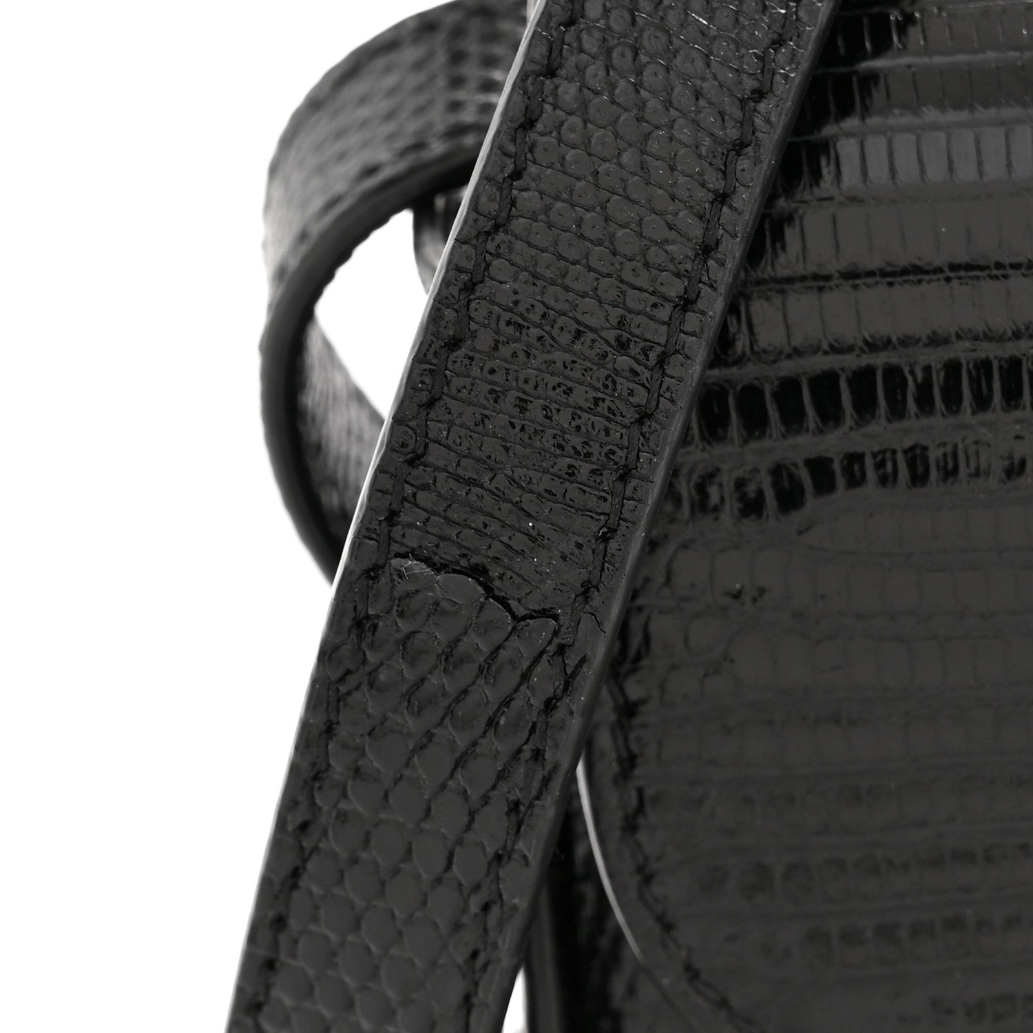 Lizard Mini Claude Black
