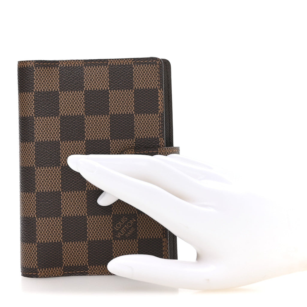 Damier Ebene Small Ring Agenda Cover