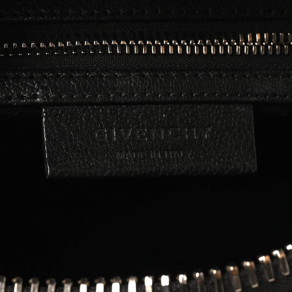 Sugar Goatskin Mini Antigona Black