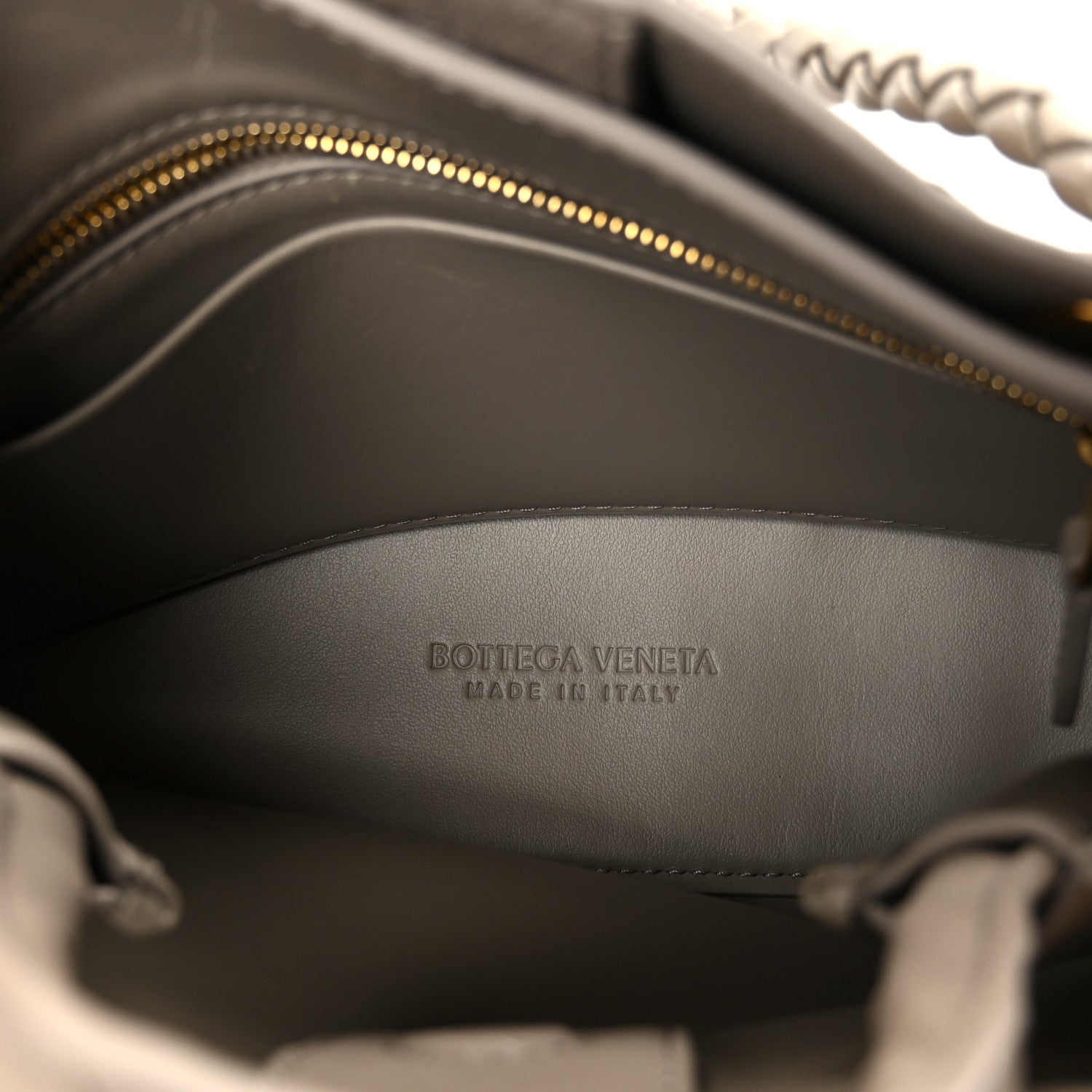 Ostrich Mini Andiamo Shoulder Bag Limestone