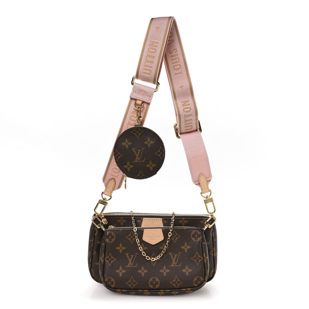 Monogram Multi Pochette Accessories Rose Clair