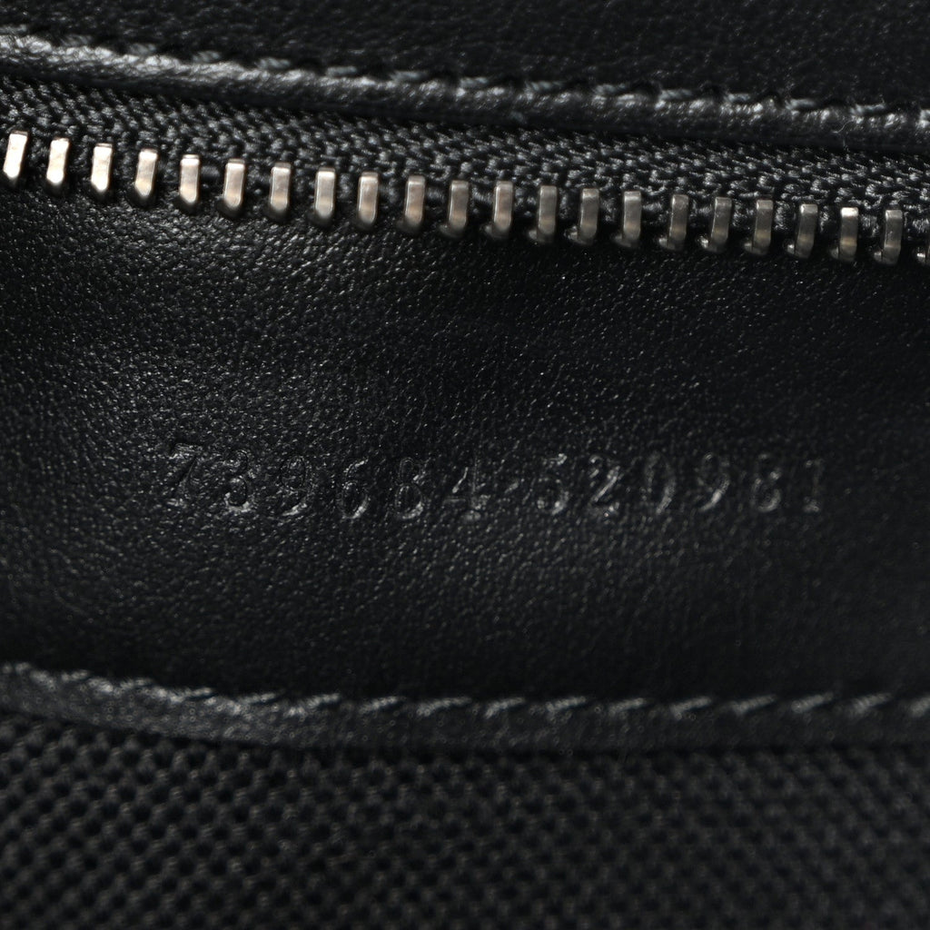 Calfskin Matelasse Monochrome Large GG Marmont Tote Bag Black