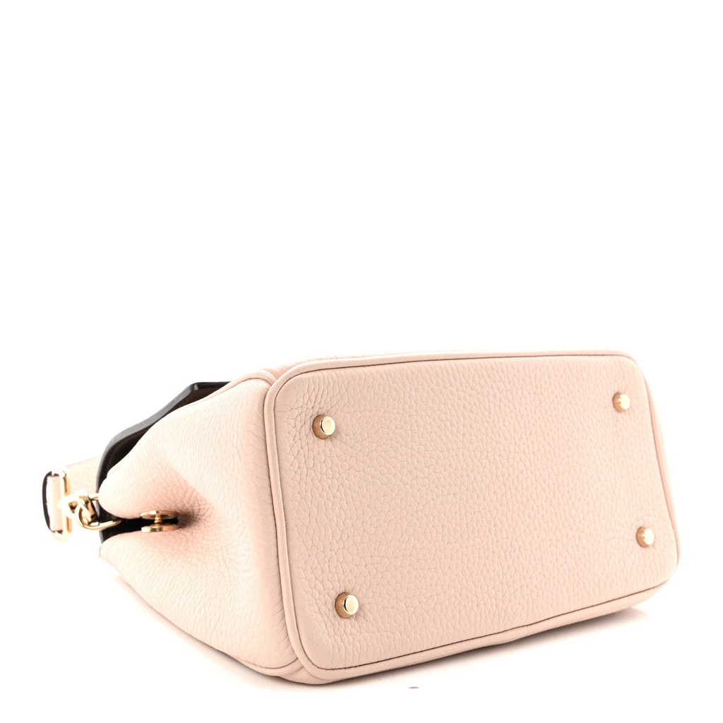 Bullcalf Mini Be Dior Flap Rose Poudre
