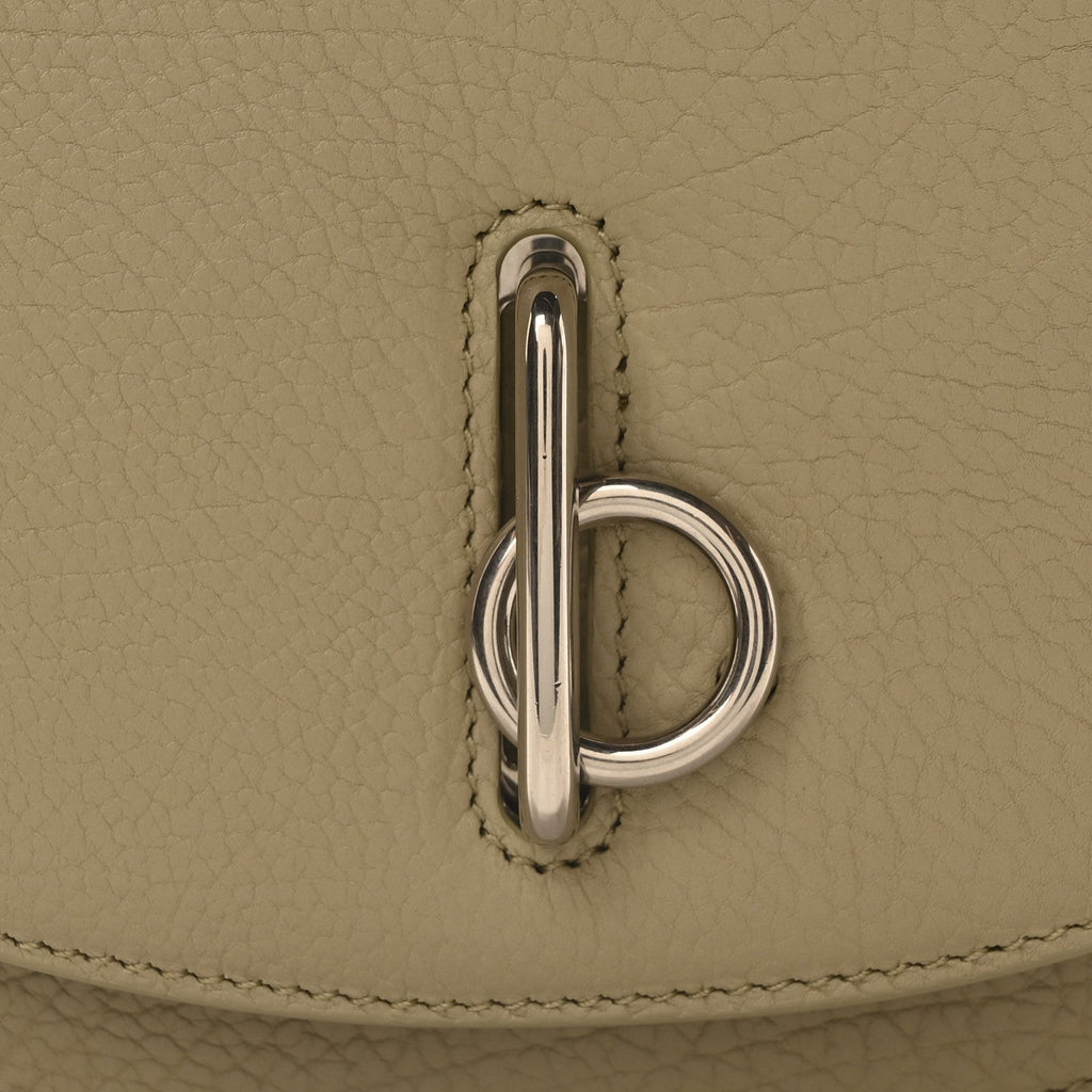 Grainy Calfskin Mini Rocking Horse Crossbody Hunter