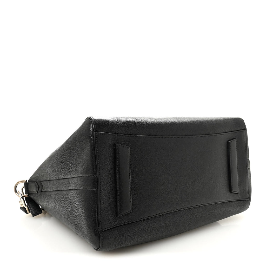 Sugar Goatskin Medium Antigona Black