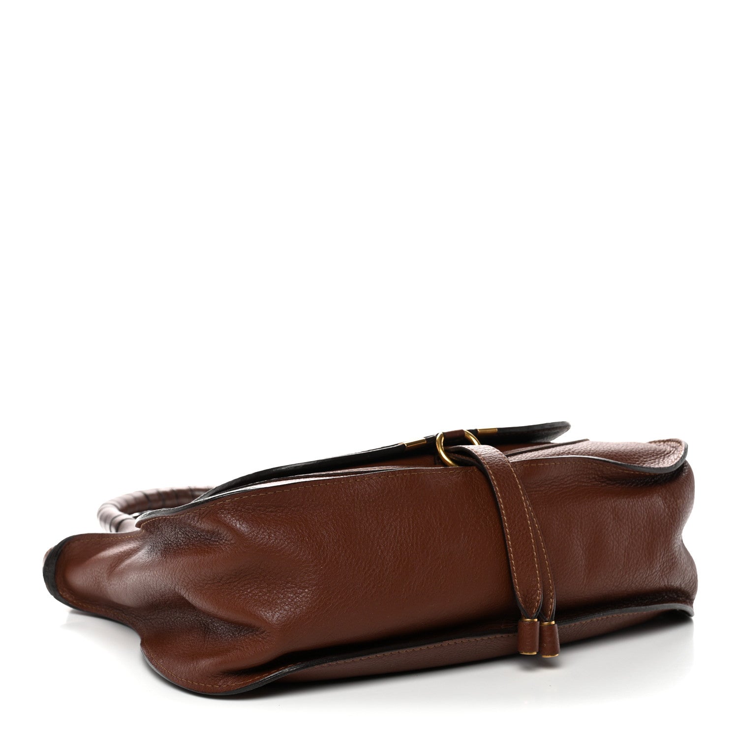 Calfskin Medium Marcie Satchel Ebony
