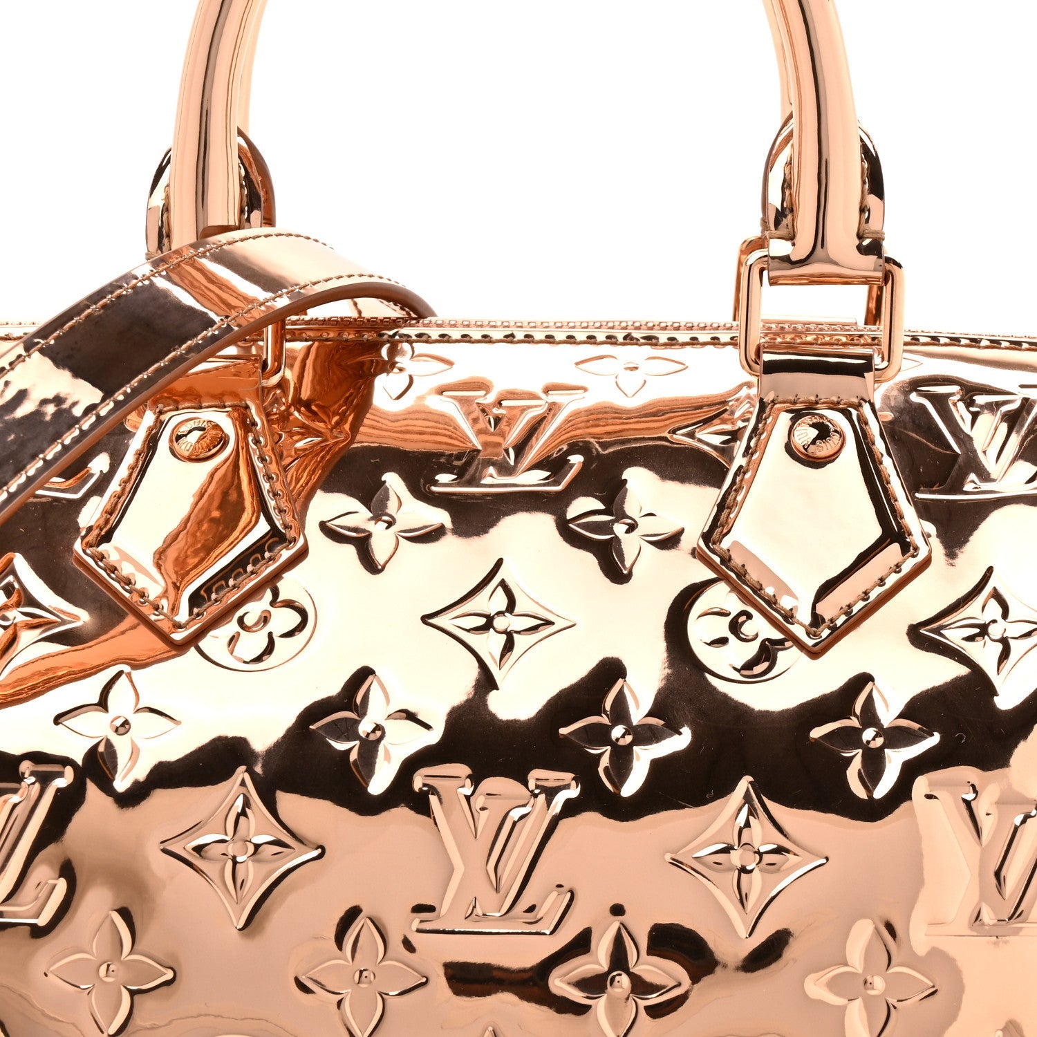 Monogram Miroir Speedy Bandouliere 25 Copper
