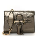 Shine Guccissima Mini Emily Chain Shoulder Bag Sasso