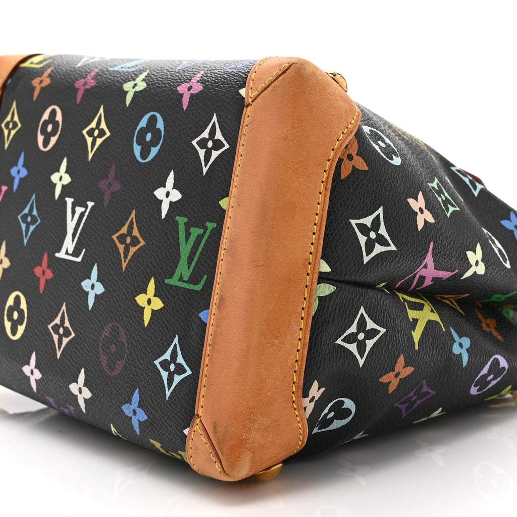 Monogram Multicolor Audra Black