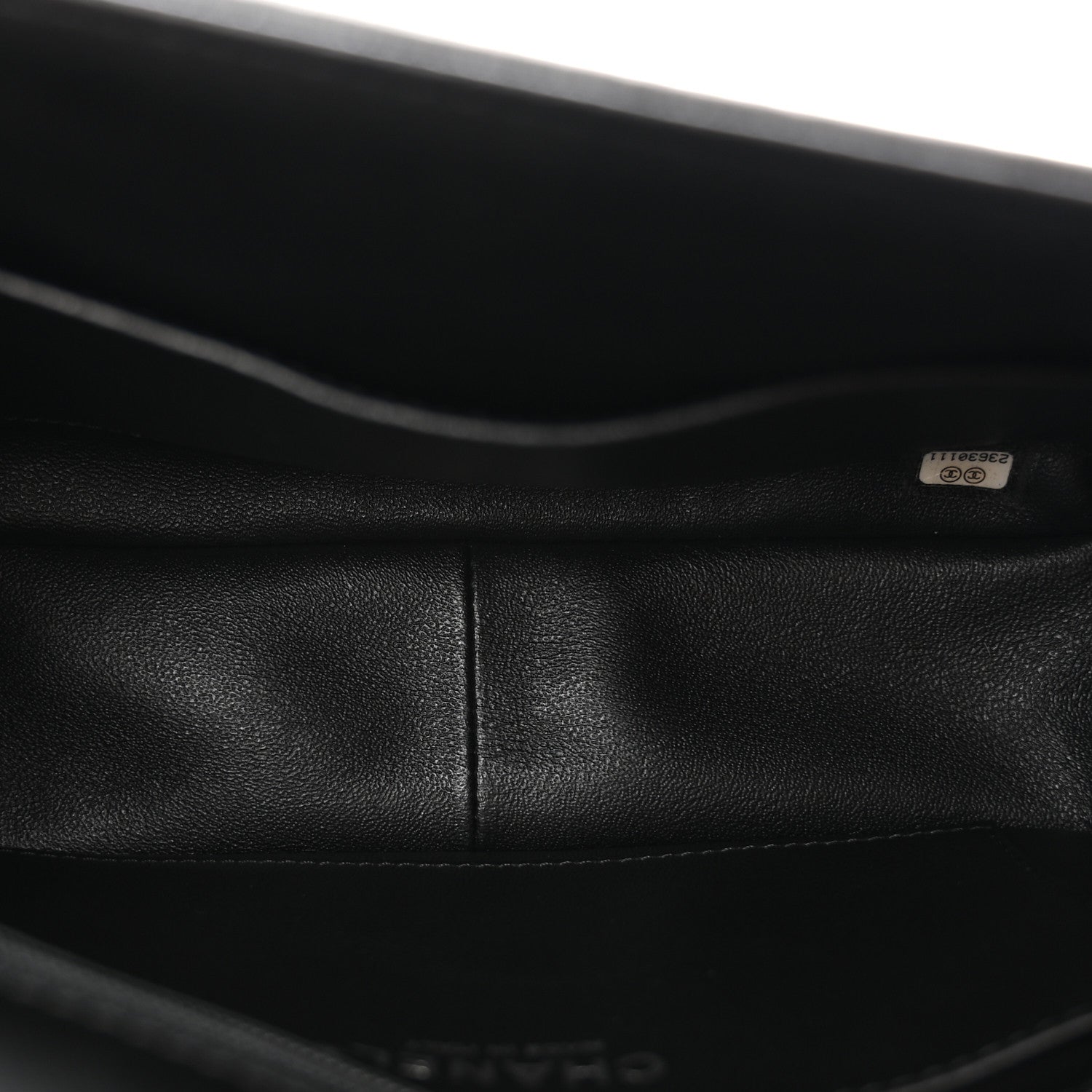 Calfskin Quilted Medium Rock My Shoulder Flap Black