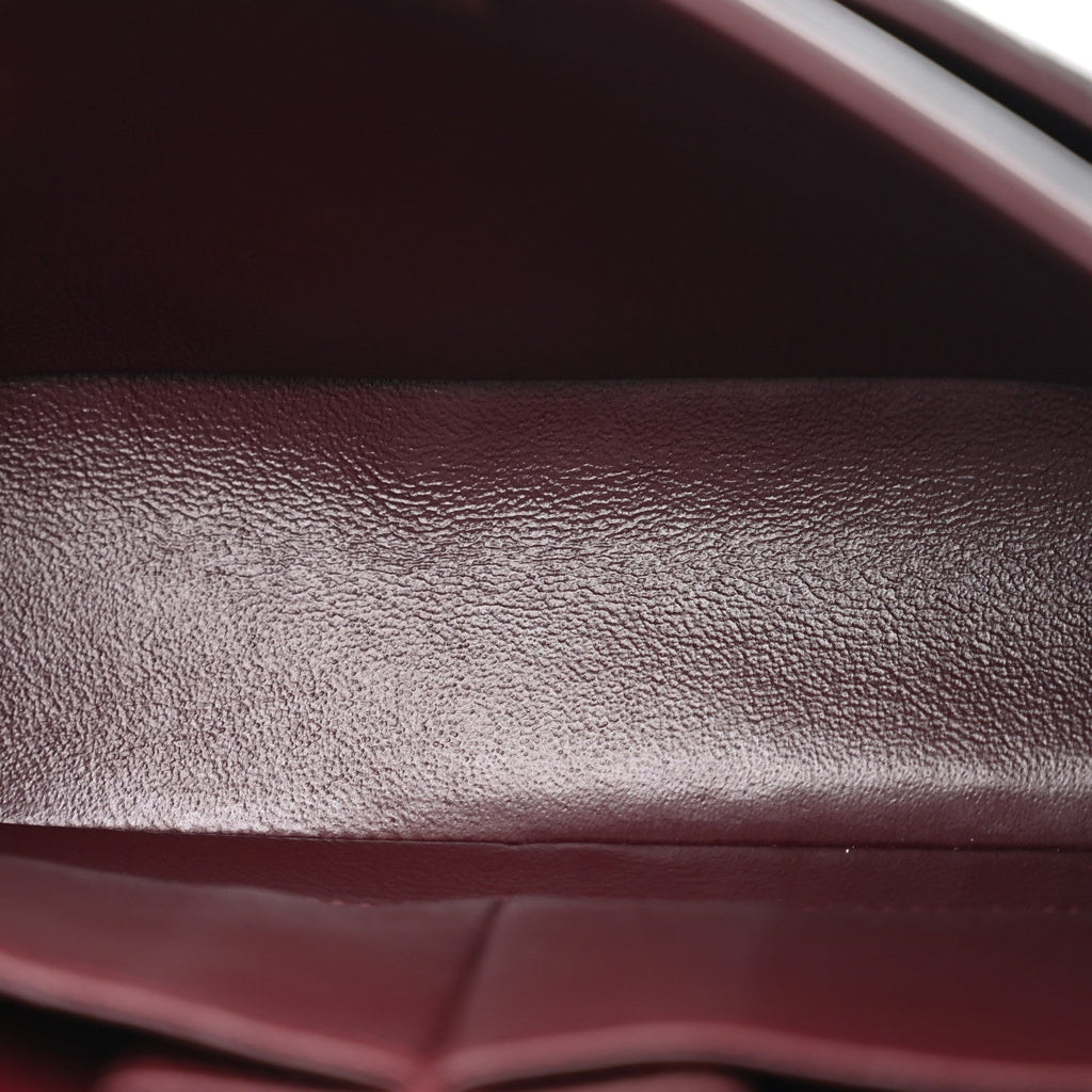 Lambskin Quilted Small Double Flap Black
