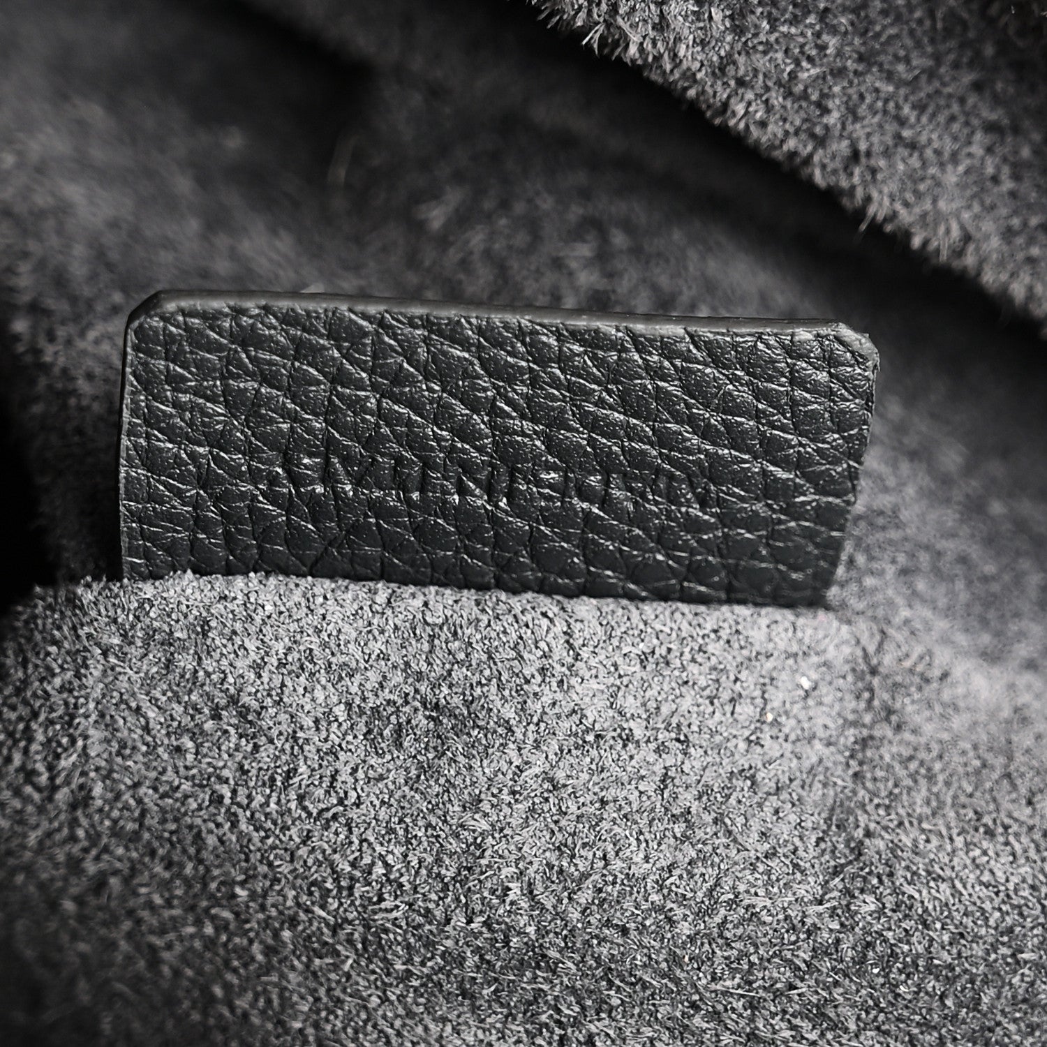 Calfskin Triomphe Heloise Shoulder Bag Slate Grey