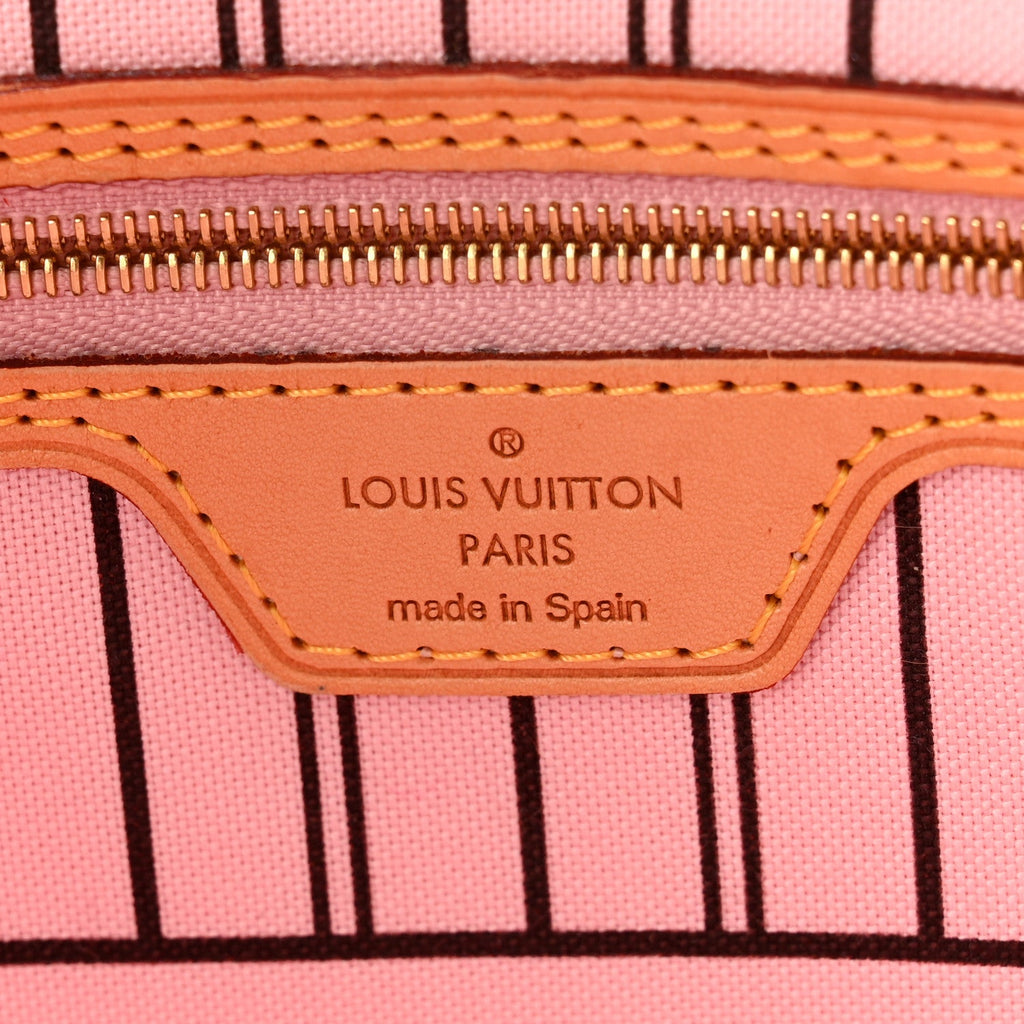 Monogram Neo Neverfull MM Rose Ballerine