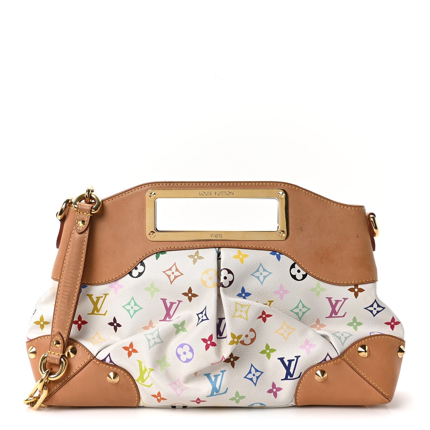 Monogram Multicolor Judy MM White