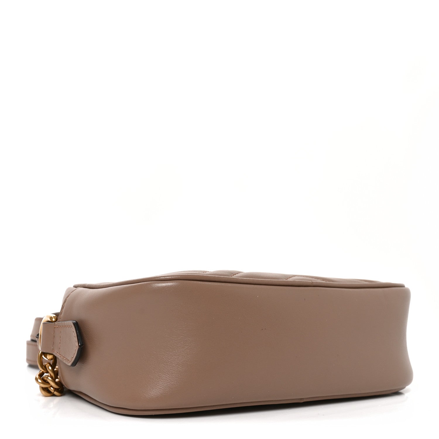 Calfskin Matelasse Mini GG Marmont Chain Shoulder Bag Porcelain Rose