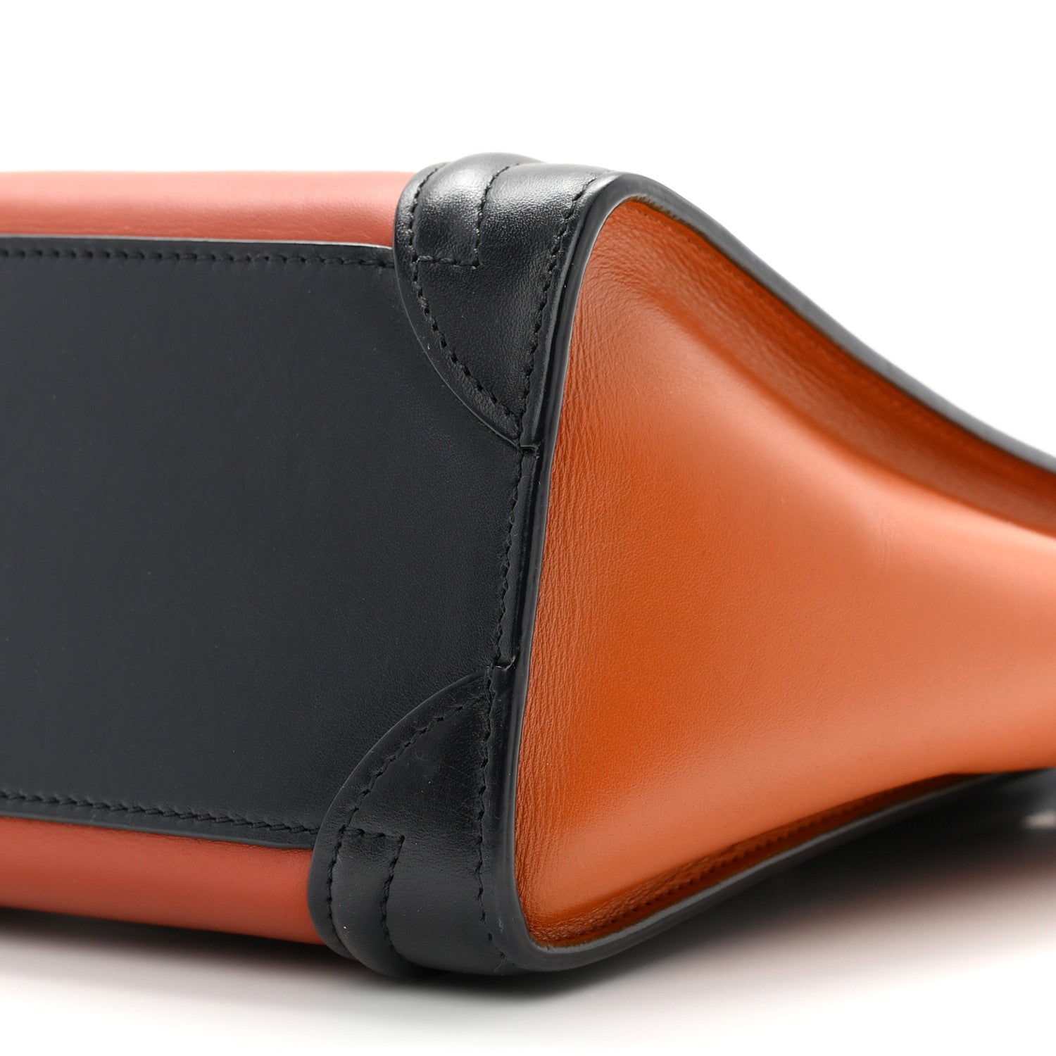 Smooth Calfskin Nano Tri-Color Luggage Brick