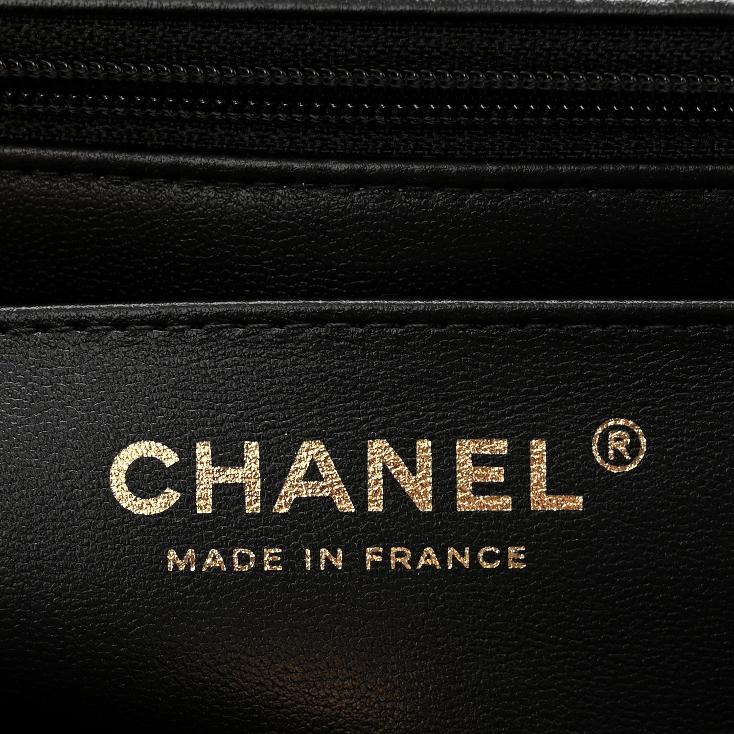 Lambskin Quilted Mini Top Handle Rectangular Flap Black