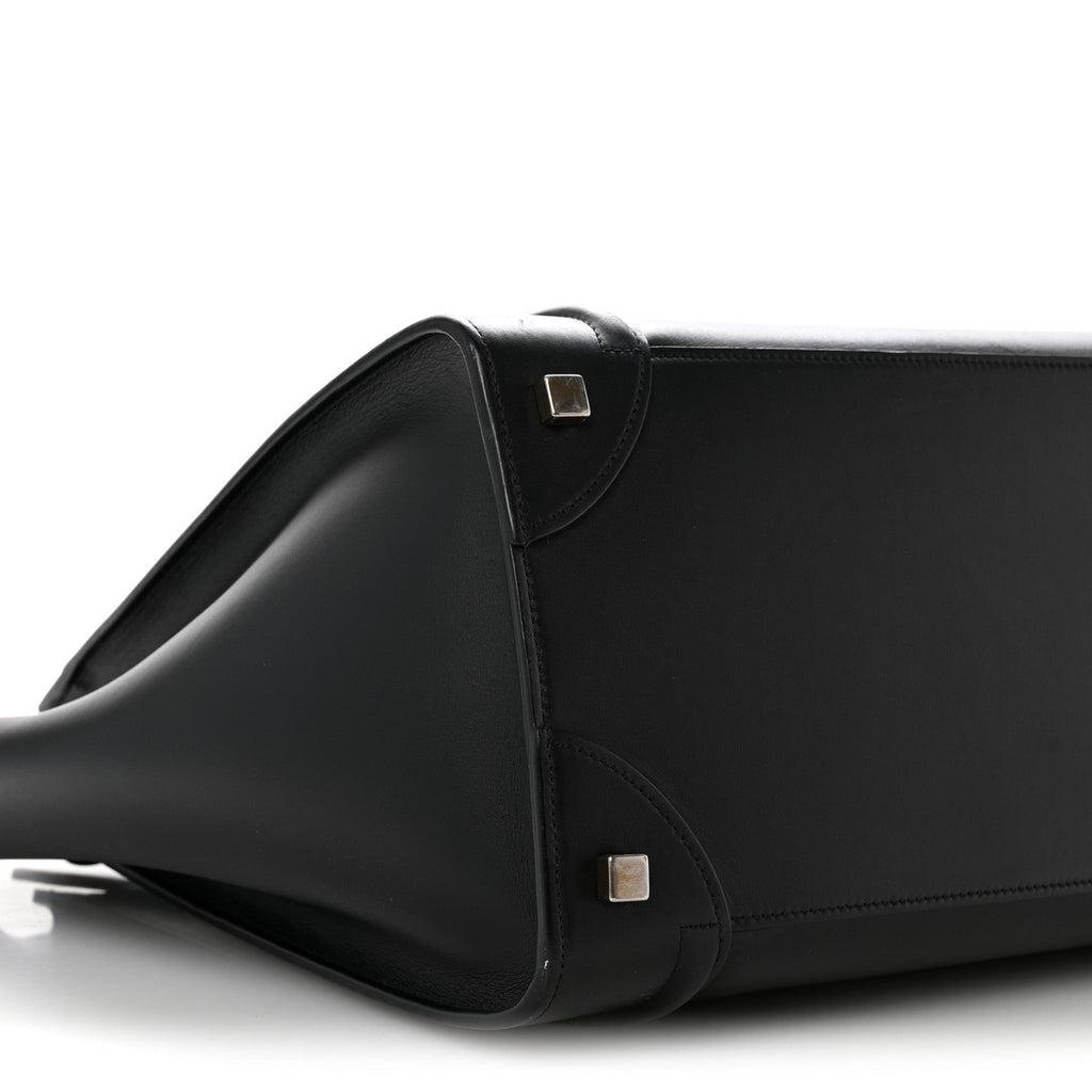 Smooth Calfskin Mini Luggage Black