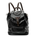 Lambskin Monogram Montsouris Vibe PM Black