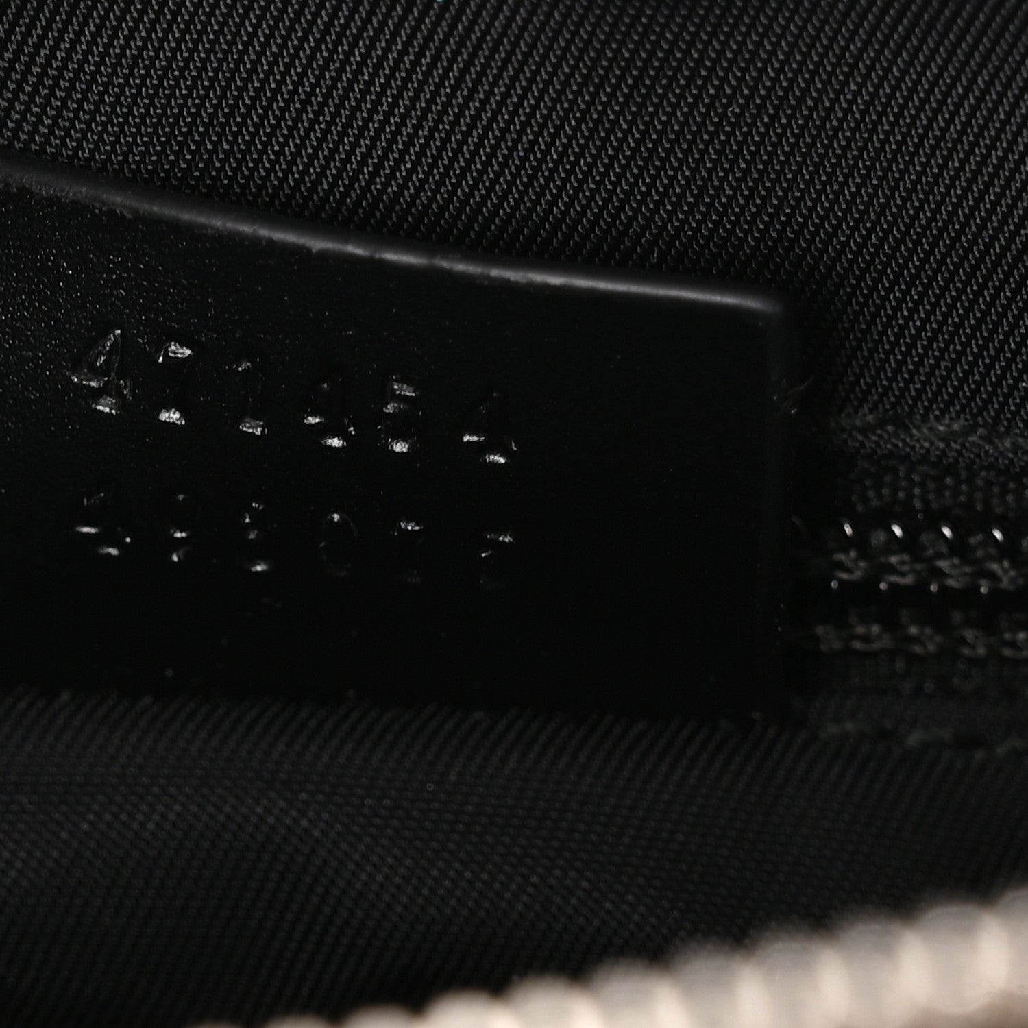 GG Supreme Monogram Web Messenger Bag Black