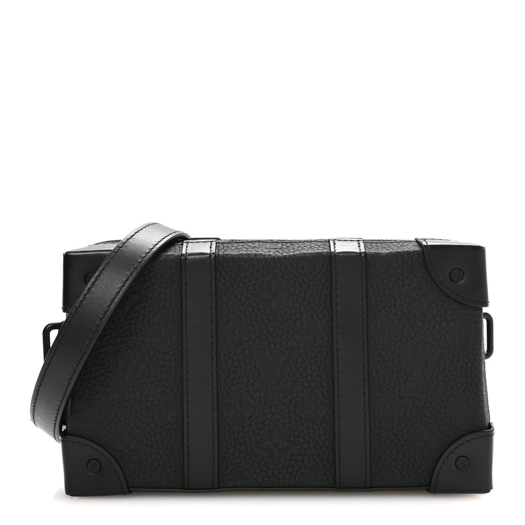 Taurillon Monogram Soft Trunk Wallet Black