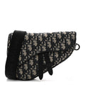 Oblique Mens Mini Saddle Bag Blue