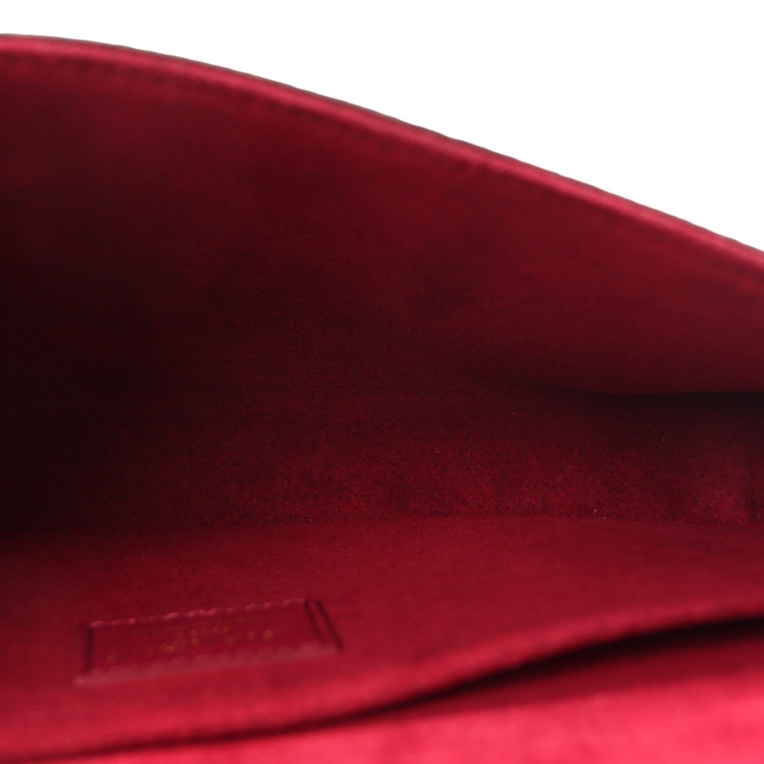 Monogram Pochette Felicie Chain Wallet Fuchsia