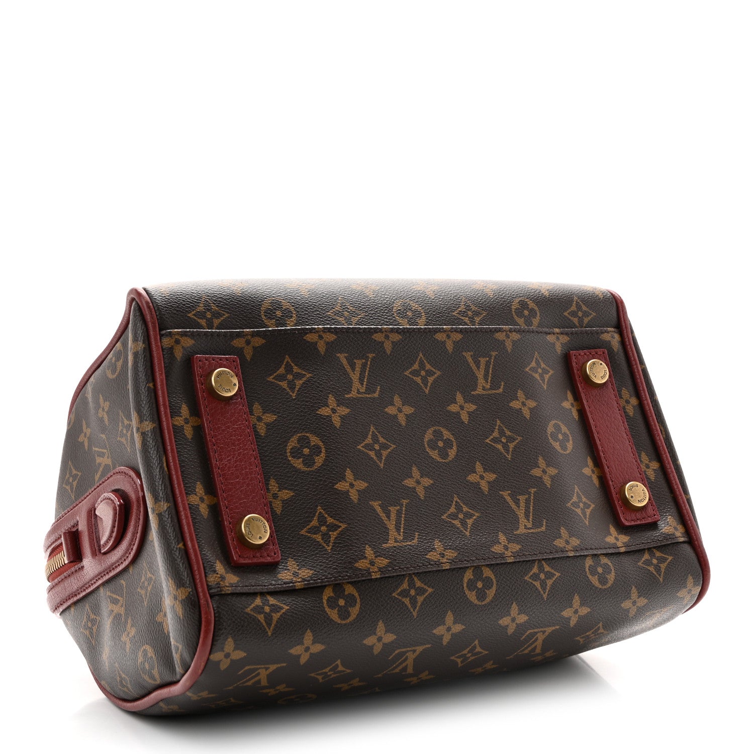 Monogram Golden Arrow Speedy Burgundy