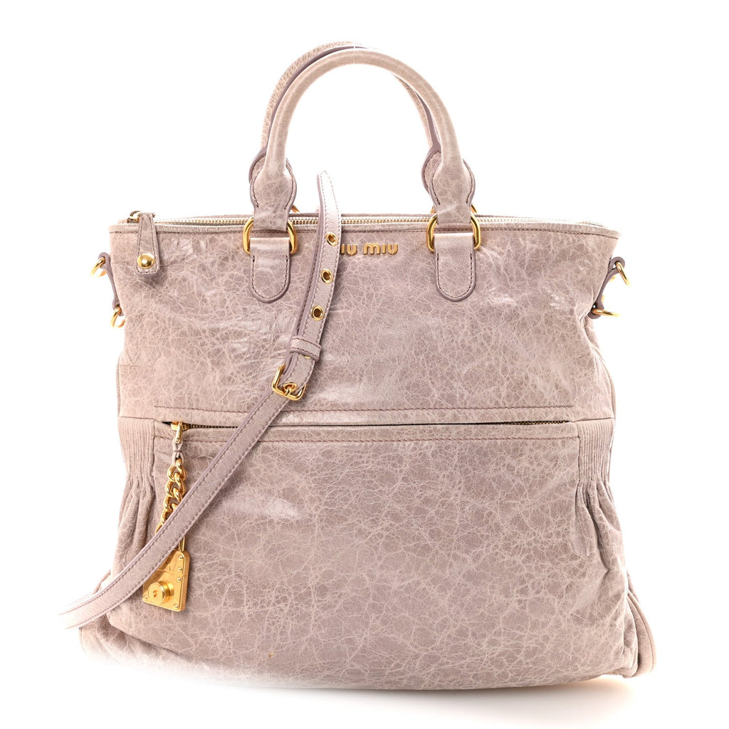 Vitello Lux Bag Mughetto