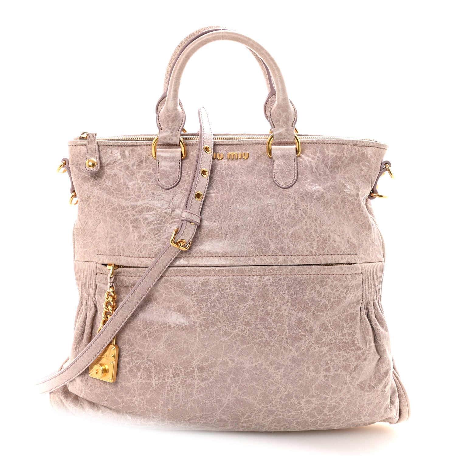 Vitello Lux Bag Mughetto