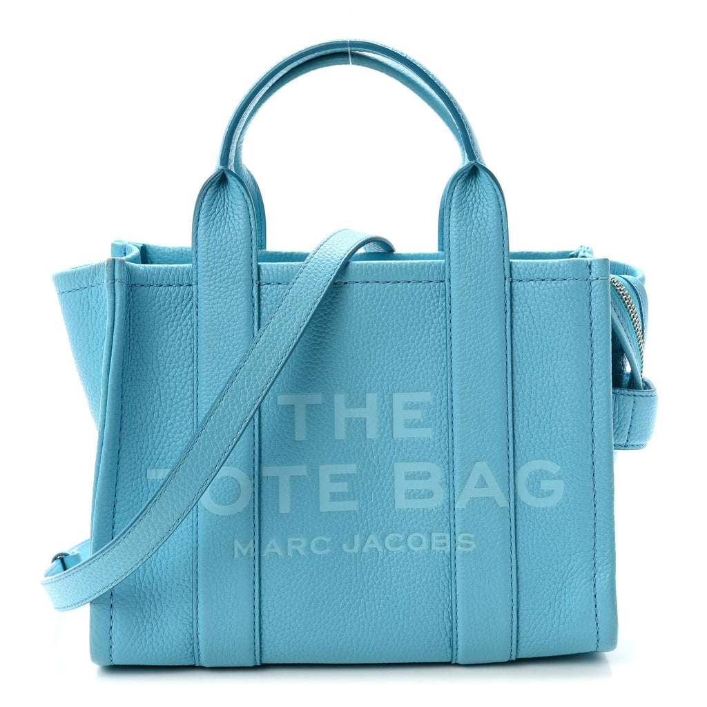 Grained Calfskin Small The Tote Bag Pool