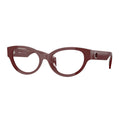 Versace Eyeglasses Cat Eye Full Rim, Pink Frame and Clear Demo Lenses Lens VE3361U5488