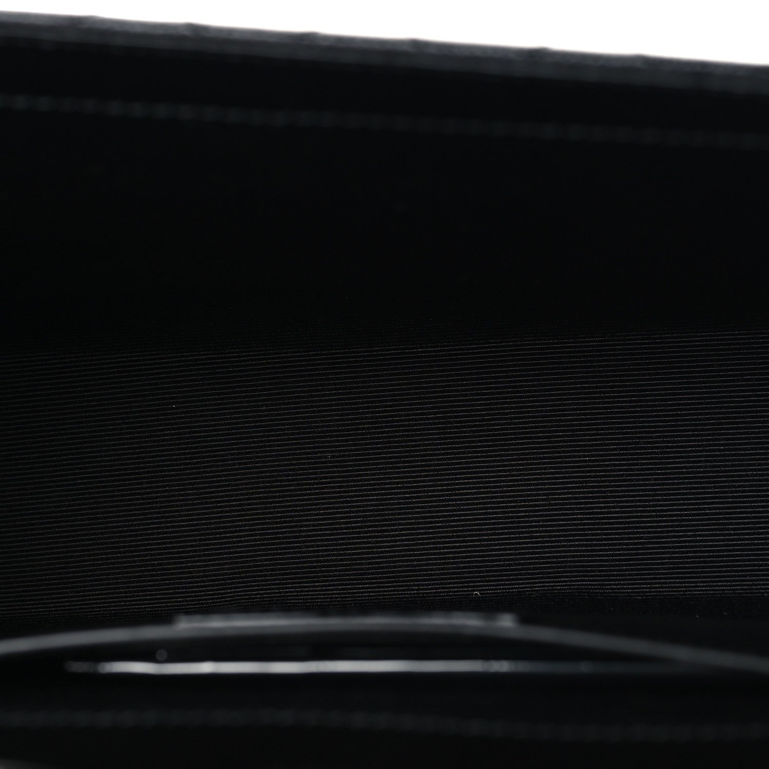 Grain De Poudre Textured Mixed Matelasse Triquilt Medium Monogram Monochrome Satchel Black